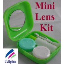 Green Mini Contact Lenses Storage Lens Travel Kit 